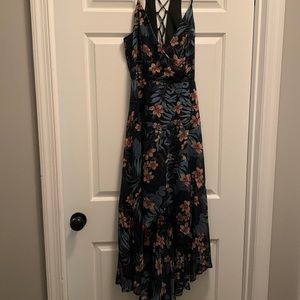 Long floral dress